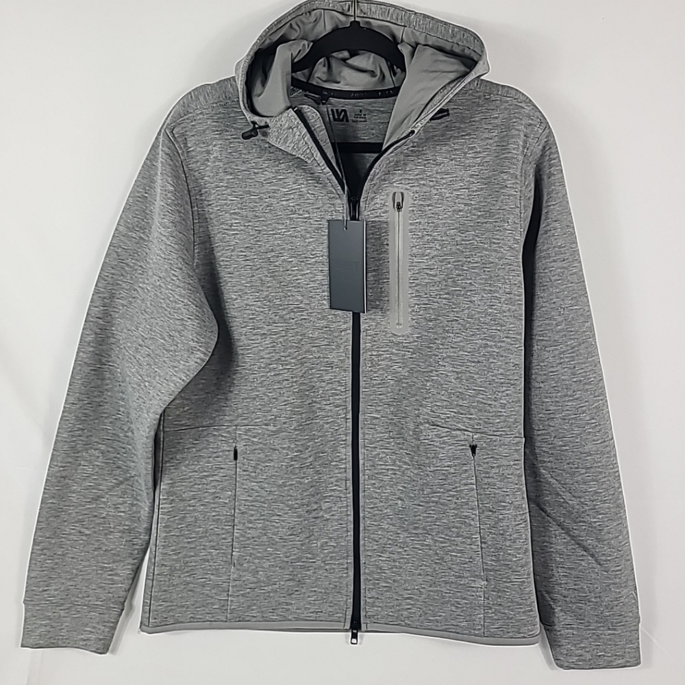 NEW VRST Men’s Pinnacle Full Zip Gray Jacket Sz S Retail $84 NWT